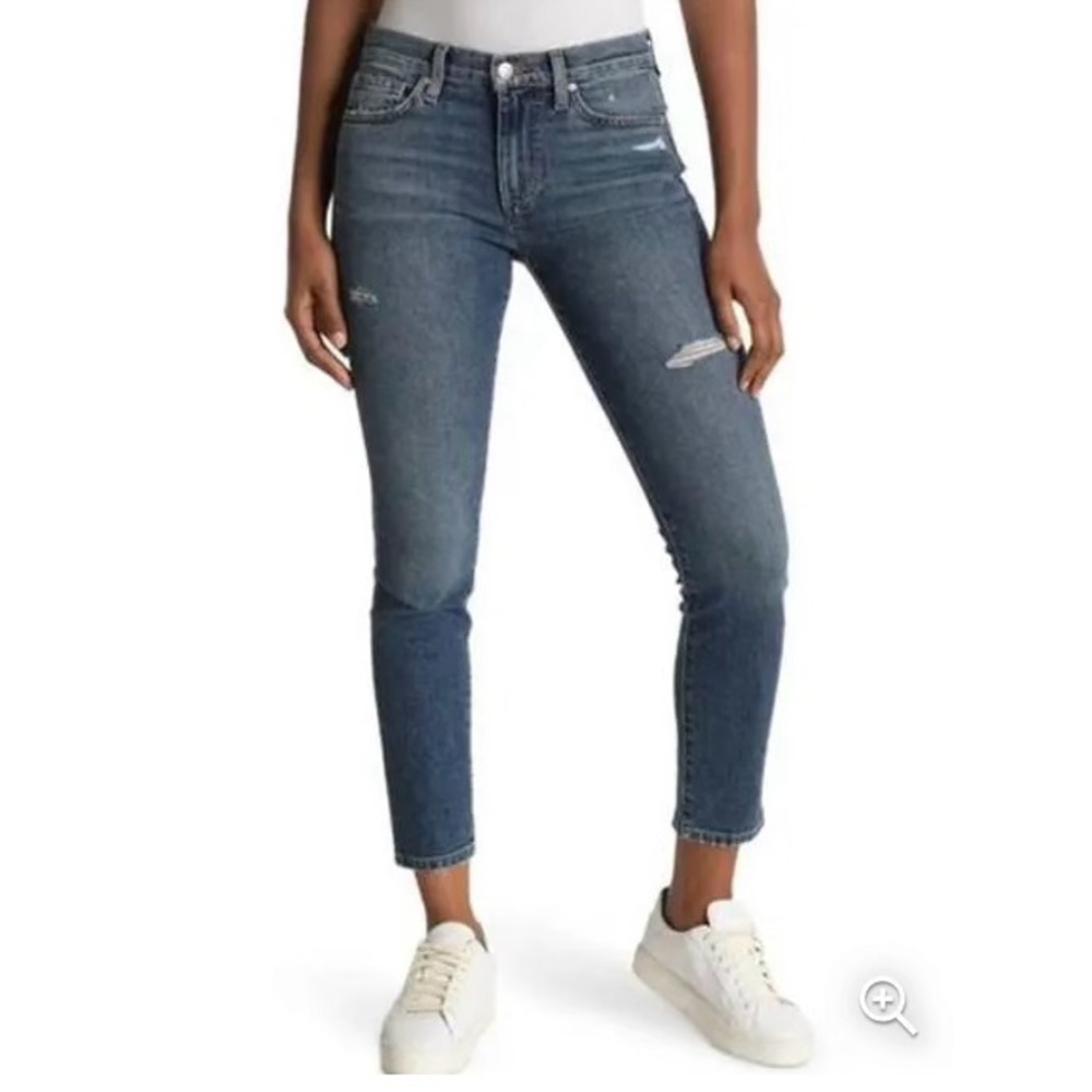 Joe’s Jeans 30 (US 8) Distressed Mid Rise Skinny Women’s Ankle Jeans Stretch